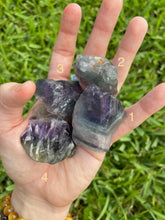 Load image into Gallery viewer, Rainbow Fluorite Medium Raw Chunks
