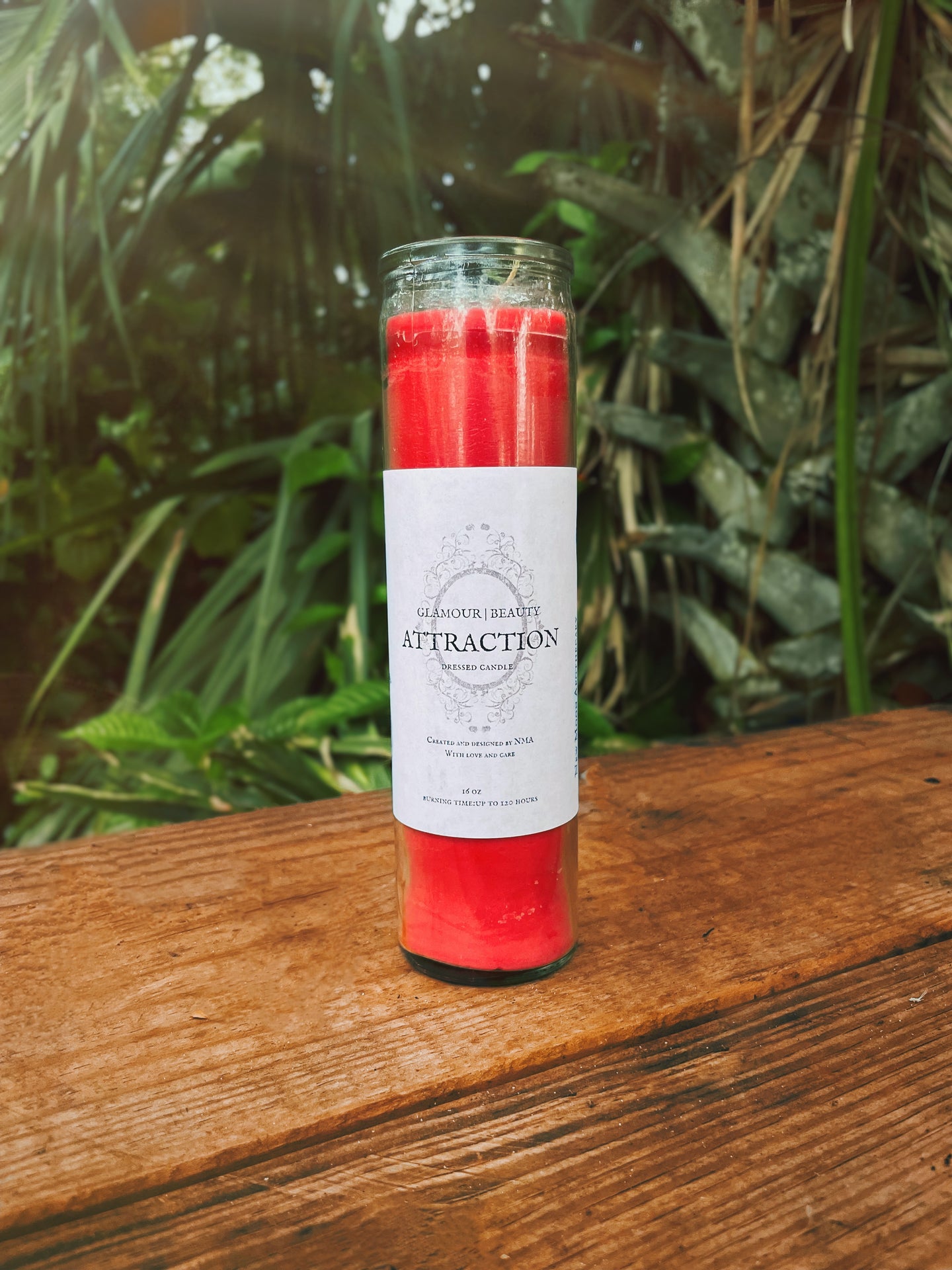 Red 'Attraction' 7 Day Candle